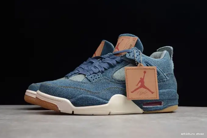 Cheap Jordan x Levi's AO2571-401 Nike Denim Air 4 0403